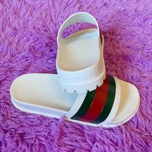 Gucci Web Slide Sandals